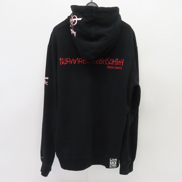 実際に弊社で買取させて頂いたBack Channel/バックチャンネル CHEECH&CHONG'S Up in Smoke プルオーバー パーカー/XLの画像 1枚目