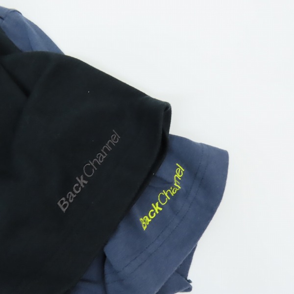 実際に弊社で買取させて頂いたBACK CHANNEL/バックチャンネル 半袖 Tシャツ/L 2点セットの画像 3枚目