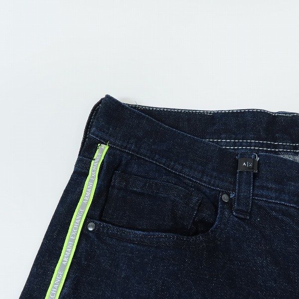 実際に弊社で買取させて頂いたARMANI EXCHANGE/アルマーニエクスチェンジ デニムパンツ 3KZJ13 Z4MKZ/29の画像 7枚目