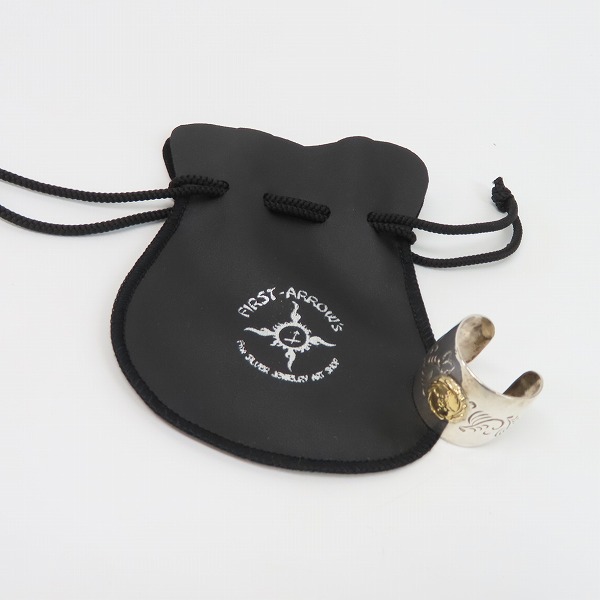 実際に弊社で買取させて頂いたFIRST ARROWS/ファーストアローズ K18付 ヘアーカフ/リングタイの画像 8枚目