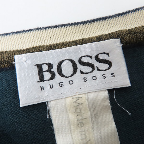 実際に弊社で買取させて頂いたHUGO BOSS/ヒューゴボス ボーダー セーター /US38の画像 2枚目
