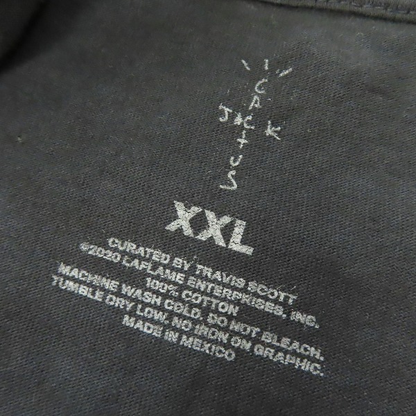 実際に弊社で買取させて頂いたTravis Scott/トラヴィス・スコット CACTUS JACK/カクタスジャック Hot Wheels Tシャツ/XXLの画像 2枚目