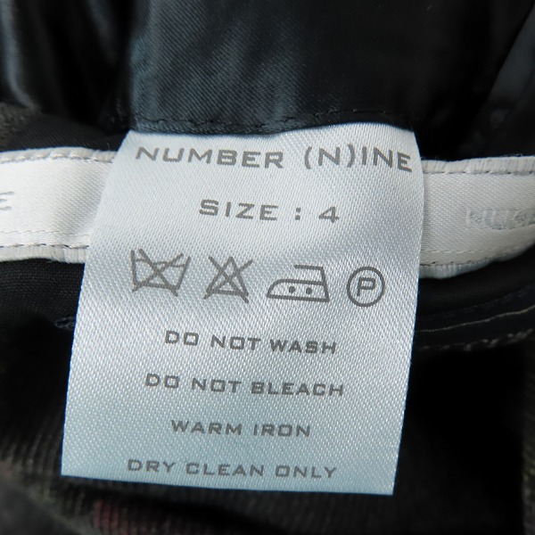 実際に弊社で買取させて頂いたNUMBER (N)INE/ナンバーナイン Giorgetti Tessile フローラル柄ジャケット/4の画像 3枚目