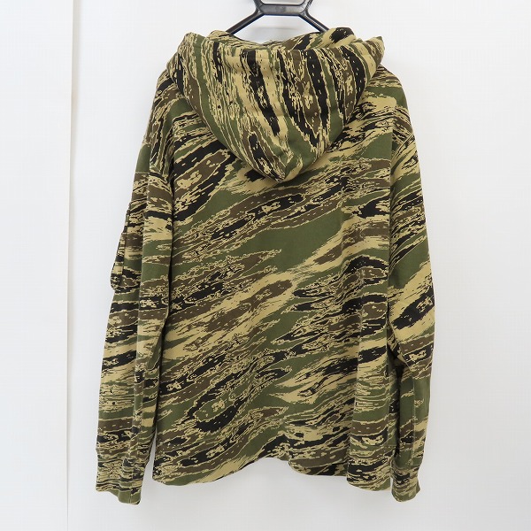 実際に弊社で買取させて頂いたBack Channel/バックチャンネル カモフラ柄 ジップアップパーカー/Lの画像 1枚目