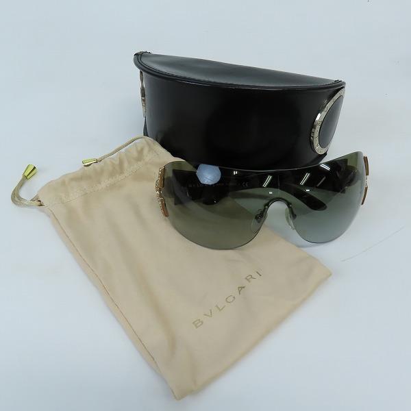 実際に弊社で買取させて頂いたBVLGARI/ブルガリ ディアマンテデザイナー サングラス/アイウェア 6065-B の画像 8枚目