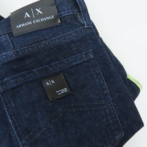 実際に弊社で買取させて頂いたARMANI EXCHANGE/アルマーニエクスチェンジ デニムパンツ 3KZJ13 Z4MKZ/29の画像 8枚目