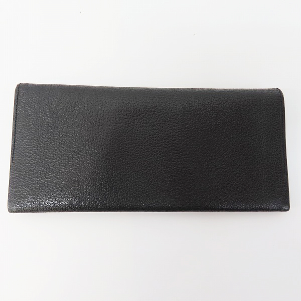 実際に弊社で買取させて頂いたBURBERRY/バーバリー レザー二つ折り長財布の画像 1枚目