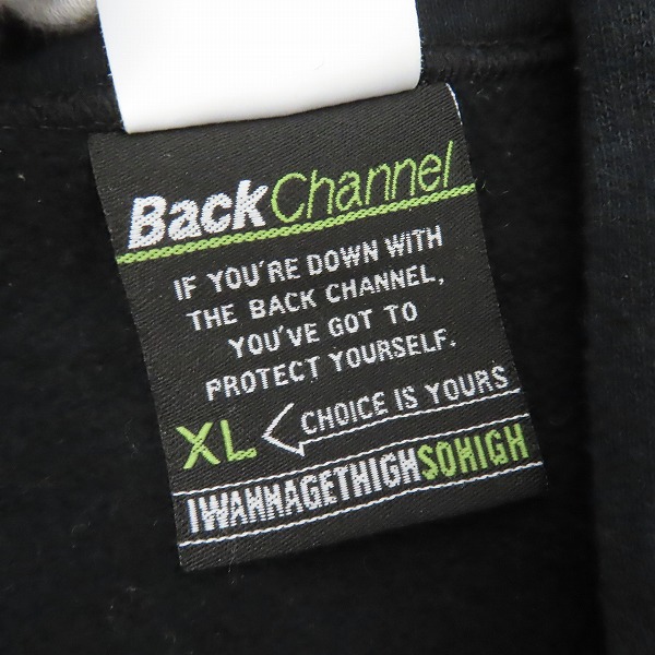 実際に弊社で買取させて頂いたBack Channel/バックチャンネル CHEECH&CHONG'S Up in Smoke プルオーバー パーカー/XLの画像 4枚目