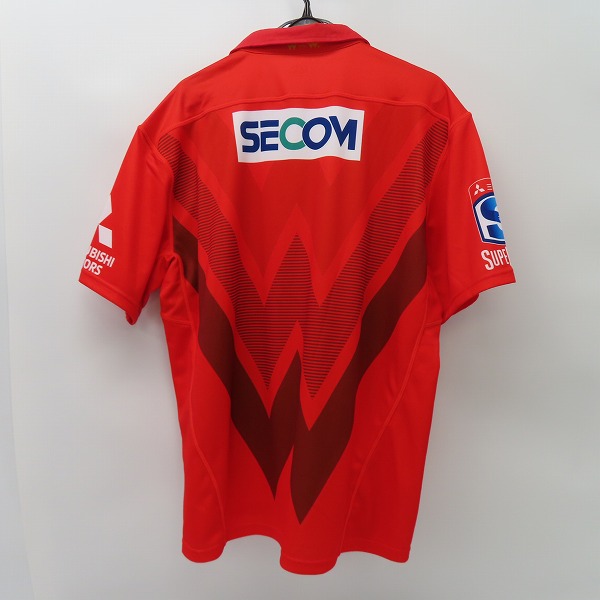実際に弊社で買取させて頂いたCANTERBURY/カンタベリー SUNWOLVES/サンウルブズ レプリカホームジャージ ラグビーウェア/RG39090/3Lの画像 1枚目