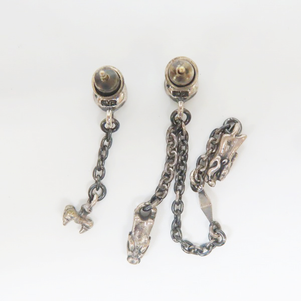 実際に弊社で買取させて頂いたBloody Mary/ブラッディマリー チェーン ピアスの画像 2枚目