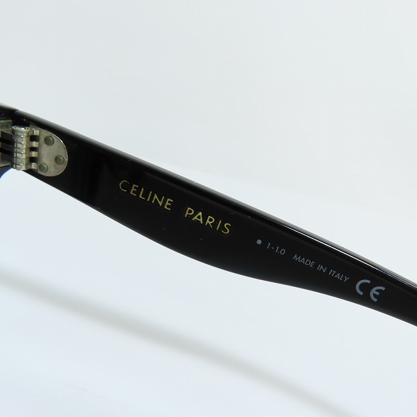 実際に弊社で買取させて頂いたCELINE/セリーヌ  度入り眼鏡/メガネフレーム/アイウェア CL50049J 001の画像 5枚目