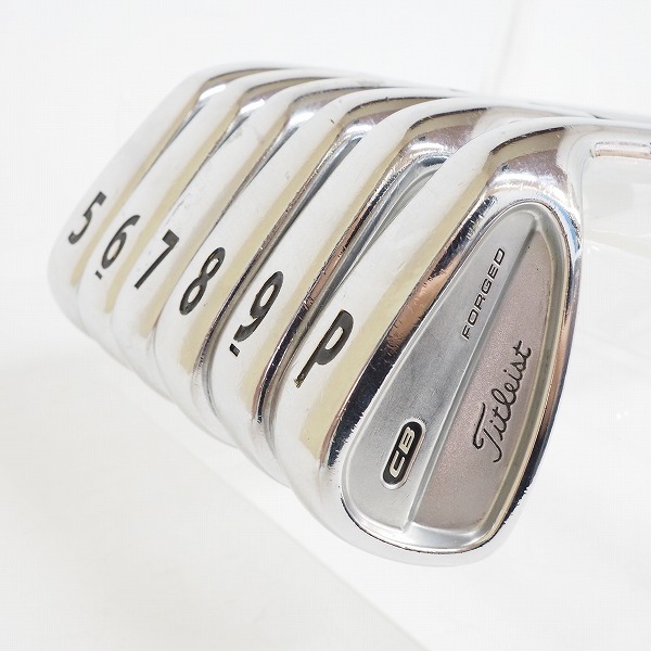 実際に弊社で買取させて頂いたTitleist/タイトリスト 710 CB FORGED/フォージド アイアン #5～9,Pw 6本セット Dynamic Gold FLEX:S200