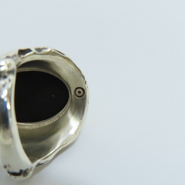 実際に弊社で買取させて頂いたALEX STEETER/アレックスストリーター Angel Heart Ring/エンジェルハートリング  2020年限定スカラベ バンダナ付き/18-19号の画像 6枚目