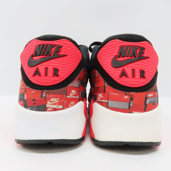 実際に弊社で買取させて頂いたNIKE×atmos/ナイキ×アトモス AIR MAX 90 PRNT "WE LOVE NIKE"/エアマックス90 プリント AQ0926-001/27の画像 1枚目