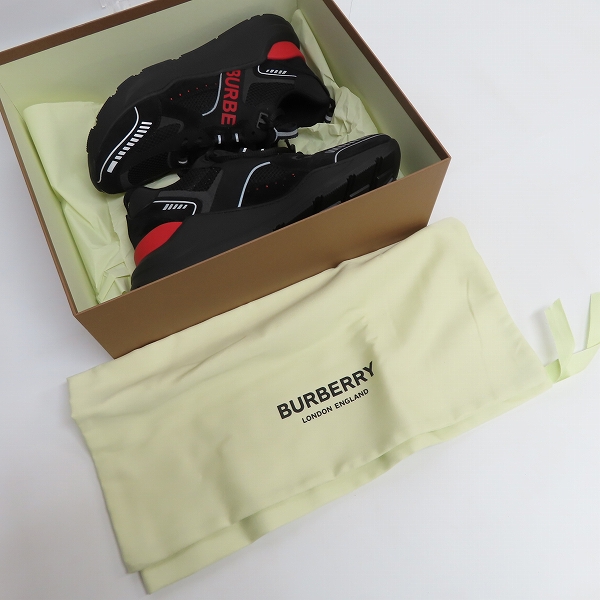 実際に弊社で買取させて頂いたBURBERRY/バーバリー LOW TOP SNEAKERS/ロートップスニーカー/UK9の画像 8枚目
