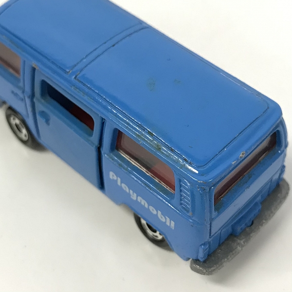 実際に弊社で買取させて頂いたTOMY/トミー トミカ 外国車シリーズ フォルクスワーゲン マイクロバス Playmobil ミニカー/青箱の画像 6枚目