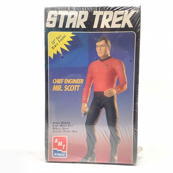 実際に弊社で買取させて頂いた【未開封】AMT ERTL STAR TREK/スタートレック CHIEF ENGINEER MR.SCOTT ミスタースコット