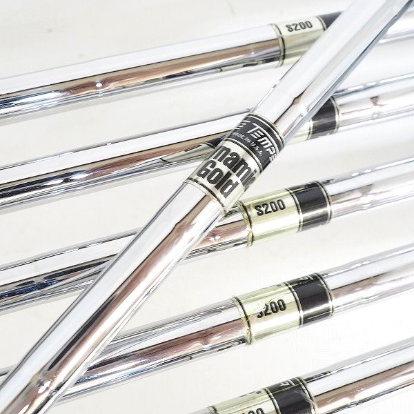 実際に弊社で買取させて頂いたTitleist/タイトリスト 710 CB FORGED/フォージド アイアン #5～9,Pw 6本セット Dynamic Gold FLEX:S200の画像 3枚目