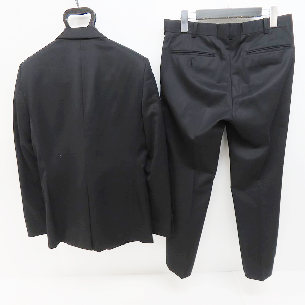 実際に弊社で買取させて頂いたJOHN LAWRENCE SULLIVAN/ジョンローレンスサリバン ウール 2Bジャケット/パンツ/セットアップ JLS-01-09/JLS-01-08/44の画像 1枚目