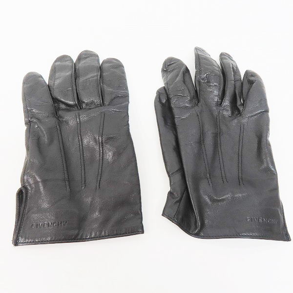 実際に弊社で買取させて頂いたGivenchy/ジバンシイ レザー手袋/グローブの画像 2枚目