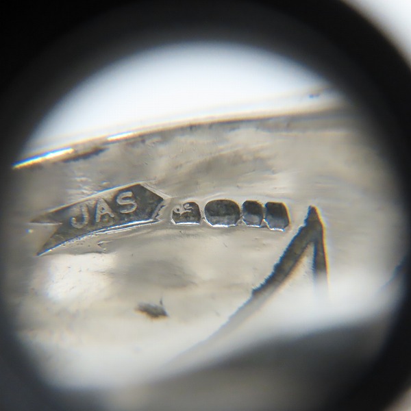 実際に弊社で買取させて頂いたCRAZY PIG/クレイジーピッグ ラージエビルスカルリング 17.5号の画像 7枚目