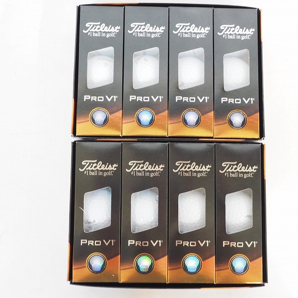 実際に弊社で買取させて頂いた【未使用】Titleist/タイトリスト PRO V1 ゴルフボール ホワイト 2ダース 