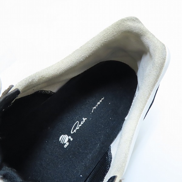 実際に弊社で買取させて頂いた【観賞用】Rick Owens × adidas/リックオウエンス×アディダス スプリングブレード ローカットスニーカー B24016/27の画像 4枚目