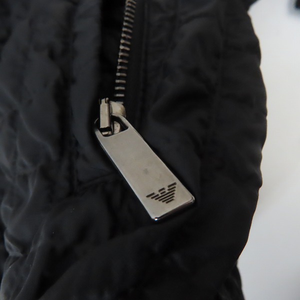 実際に弊社で買取させて頂いたEMPORIO ARMANI/エンポリオアルマーニ キルティング ジャケット/EU:56の画像 8枚目