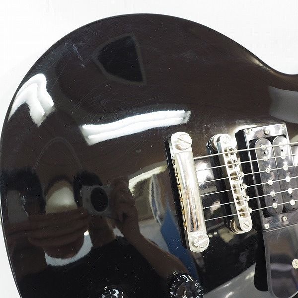 実際に弊社で買取させて頂いた★Epiphone/エピフォン Les Paul Studio Ebony/レスポール スタジオ エレキギター ギグケース付の画像 5枚目