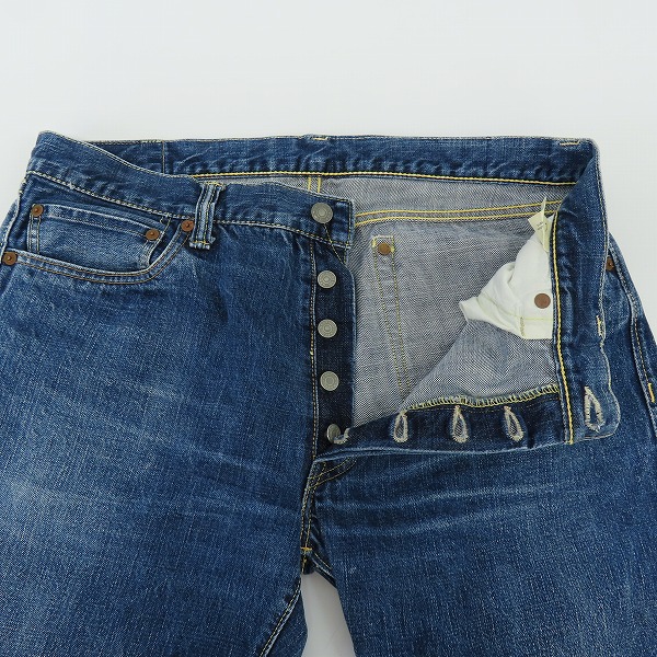 実際に弊社で買取させて頂いたR.J.B/アールジェイビー THE FLAT HEAD/フラットヘッド デニムパンツ D105S 36の画像 2枚目