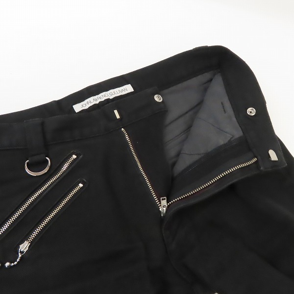 実際に弊社で買取させて頂いたJOHN LAWRENCE SULLIVAN/ジョンローレンスサリバン スキニージップパンツ/34の画像 2枚目
