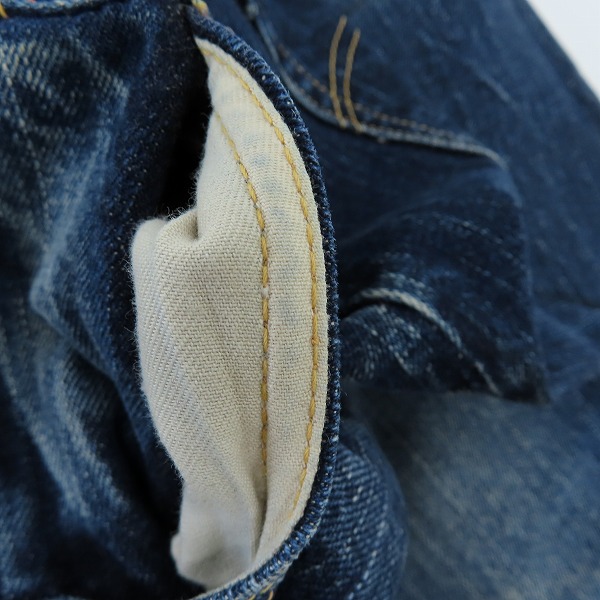 実際に弊社で買取させて頂いたTHE FLAT HEAD/フラットヘッド デニムパンツ 3005SPC W29L34の画像 6枚目