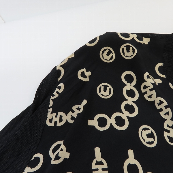 実際に弊社で買取させて頂いたCELINE/セリーヌ シルク切替カーディガン 38の画像 8枚目