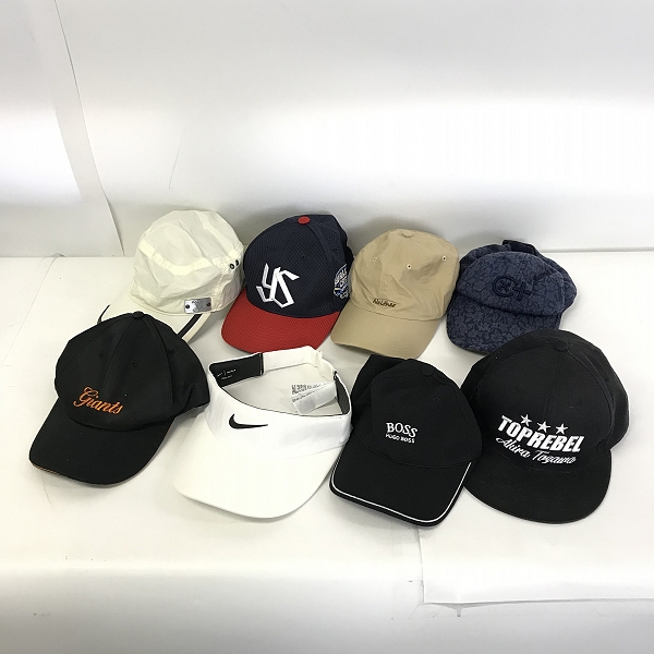 実際に弊社で買取させて頂いた【おまとめ品/未使用品含む】NEW ERA/ニューエラ NIKE/ナイキ Dickies/ディッキーズ 他 キャップ/ニット帽/バケットハット 等の画像 4枚目