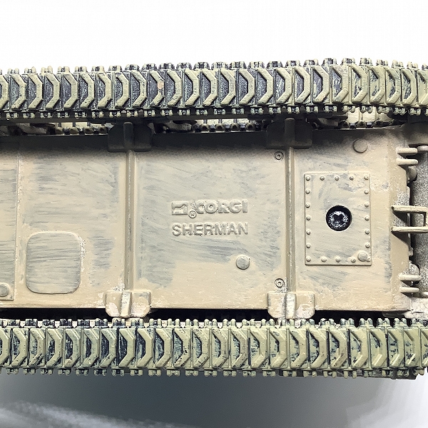 実際に弊社で買取させて頂いたCORGI/コーギー SHERMAN TANK BATTALION シャーマン バタリオン ダイキャスト アメリカ軍 戦車の画像 7枚目