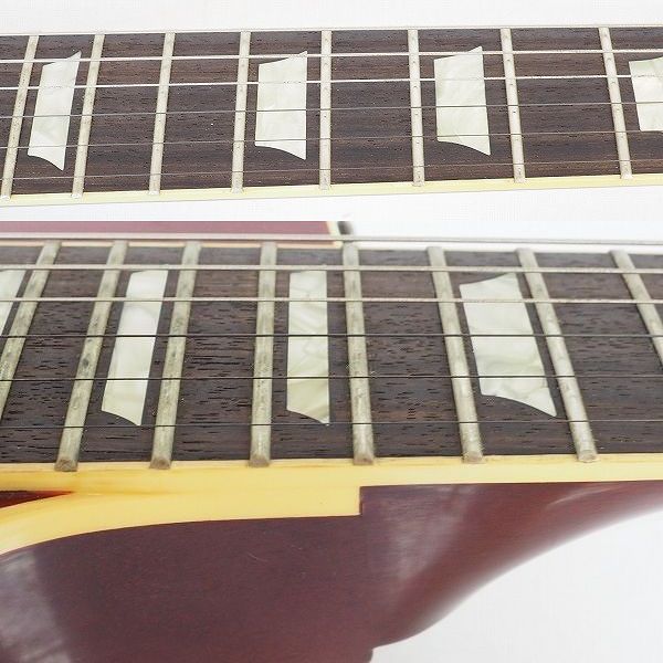 実際に弊社で買取させて頂いた★Epiphone/エピフォン Les Paul Standard/レスポール スタンダード ギブソンヘッド 日本製 ソフトケース付の画像 3枚目