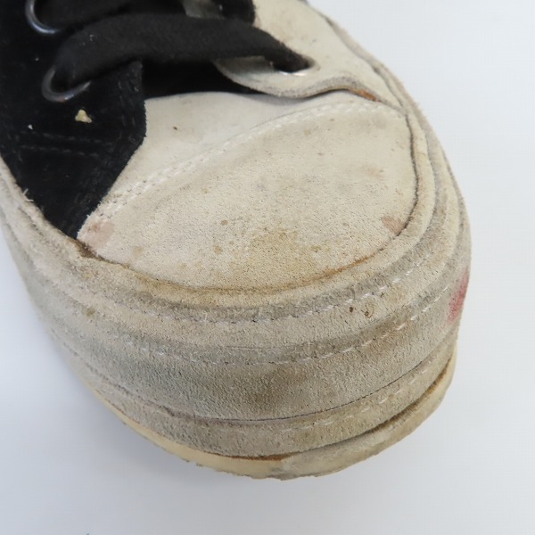 実際に弊社で買取させて頂いたANN DEMEULEMEESTER/アンドゥムルメステール 汚れ加工 ハイカット スニーカー 37 の画像 7枚目