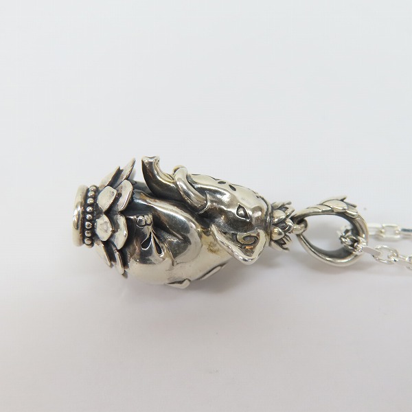 実際に弊社で買取させて頂いたBloody Mary/ブラッディマリー ドラビラチャーム w/イエローダイヤモンド/チェーン付きの画像 3枚目