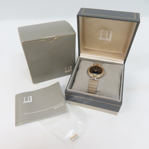 実際に弊社で買取させて頂いたdunhill/ダンヒル ミレニアム 腕時計【動作未確認】の画像 7枚目