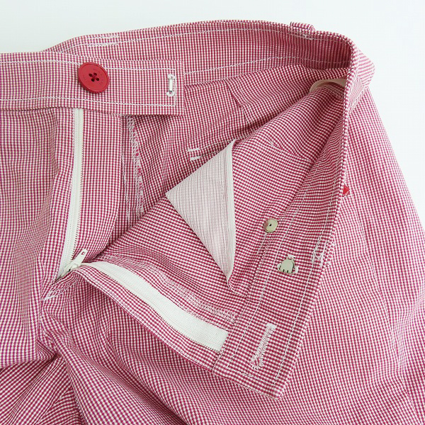 実際に弊社で買取させて頂いたBURBERRY GOLF/バーバリーゴルフ チェック パンツ/9の画像 2枚目