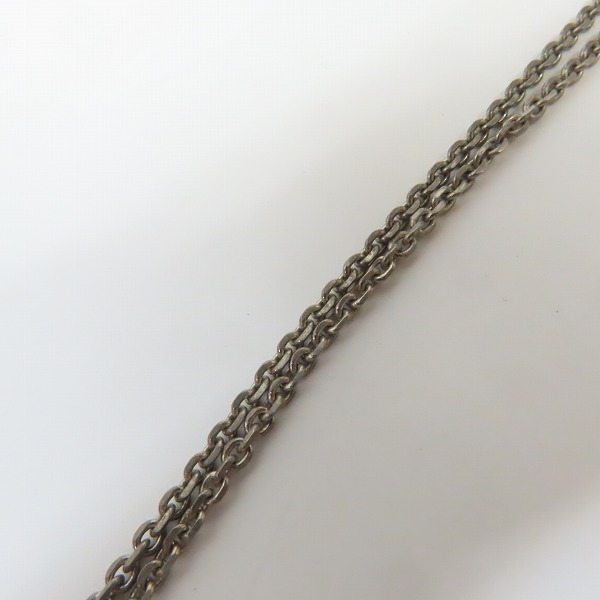 実際に弊社で買取させて頂いたPaul Smith/ポールスミス ストライプ プレート ネックレスの画像 4枚目