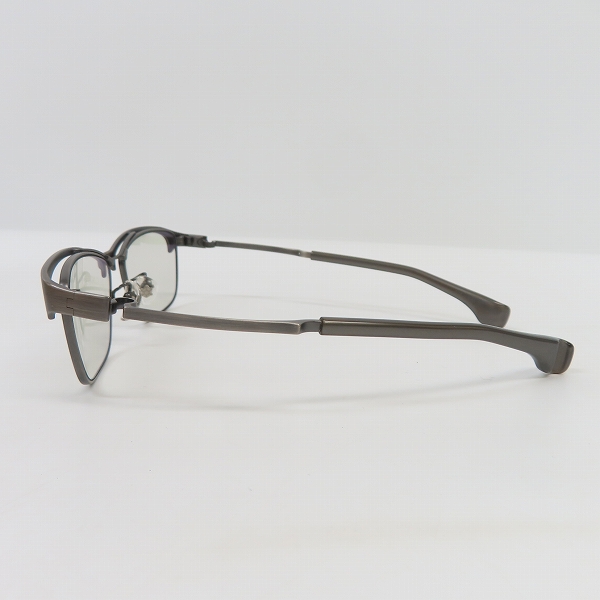 実際に弊社で買取させて頂いた999.9/フォーナインズ TITANIUM/チタニウム メタルフレーム 眼鏡/メガネ/アイウェア S-122Tの画像 2枚目