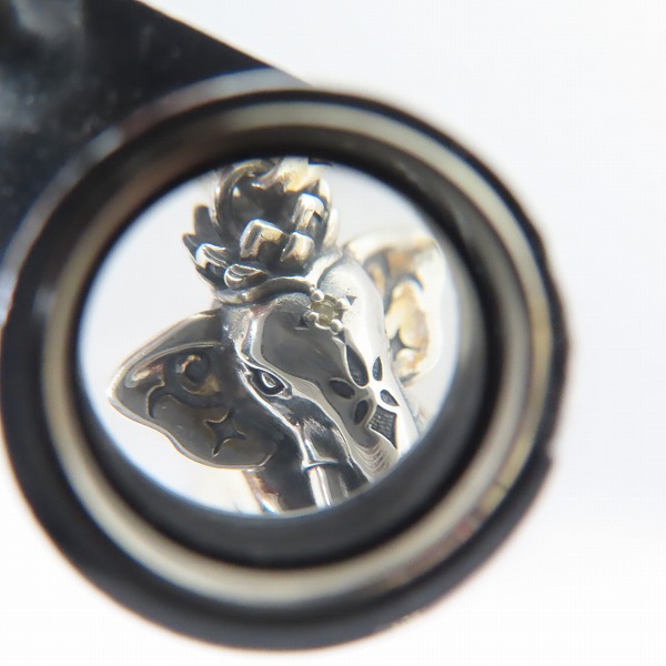 実際に弊社で買取させて頂いたBloody Mary/ブラッディマリー ドラビラチャーム w/イエローダイヤモンド/チェーン付きの画像 5枚目