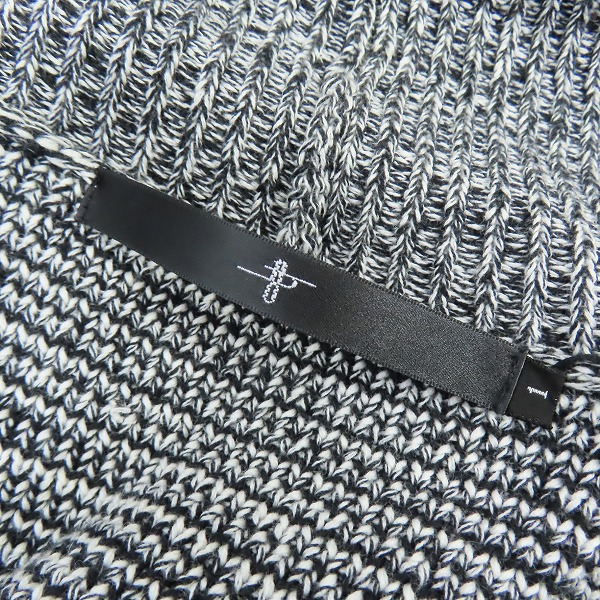 実際に弊社で買取させて頂いたNO ID./ノーアイディー ニットガウン コート 436010-280K/1の画像 2枚目