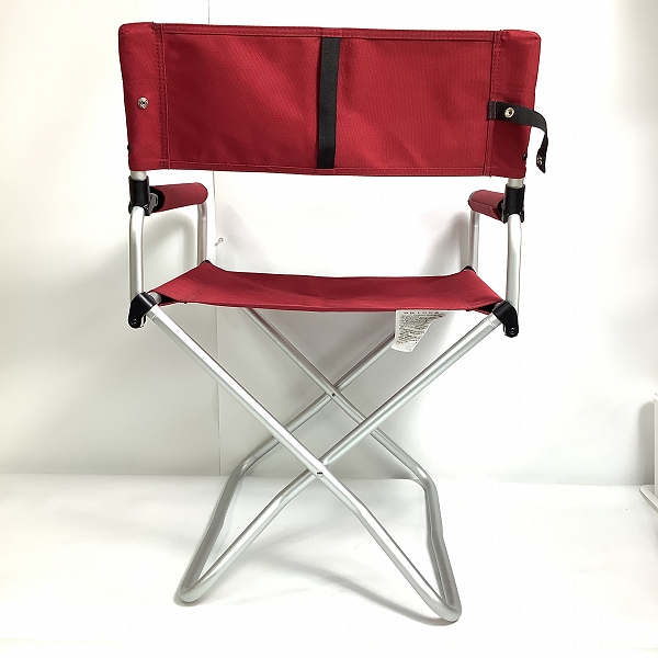 実際に弊社で買取させて頂いた★snow peak/スノーピーク FDチェアワイド レッド 折り畳み 椅子/チェアの画像 2枚目
