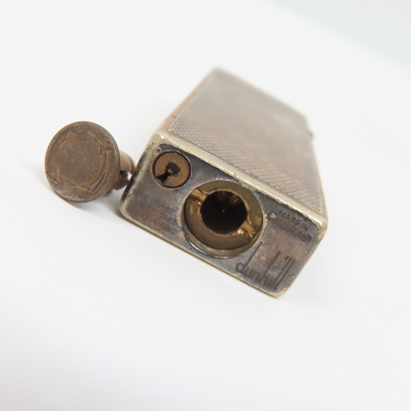 実際に弊社で買取させて頂いたdunhill/ダンヒル サイドローラーガスライター シルバーの画像 2枚目