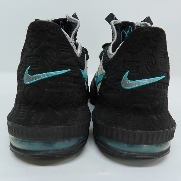 実際に弊社で買取させて頂いたATMOS×NIKE/アトモス×ナイキ LEBRON XVI LOW AC Clear Jade レブロン16 クリアジェイド CD9471-003/28の画像 1枚目