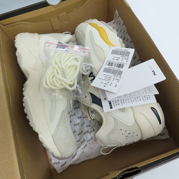 実際に弊社で買取させて頂いた【未使用】FILA/フィラ RAY TRACER  スニーカー F19-10-02/28の画像 8枚目