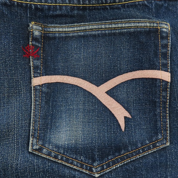 実際に弊社で買取させて頂いたTHE FLAT HEAD×R.J.B/フラットヘッド×アールジェイビー デニムパンツ 3005F×R W38L36の画像 5枚目