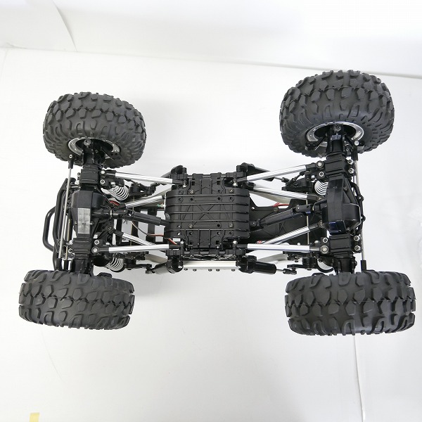 実際に弊社で買取させて頂いた【組立済/動作未確認】タミヤ 1/10 電動RC 4×4 オフロードカー トヨタ ランドクルーザー40/OPTION MT-315 2.4GHZ プロポ付きの画像 6枚目